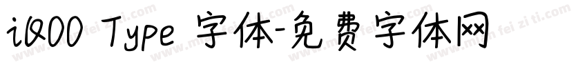 iQOO Type 字体字体转换